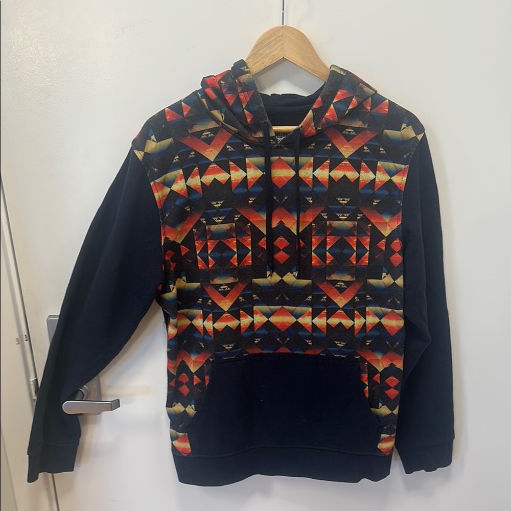 Men’s Geometric Pattern Brooklyn Hoodie